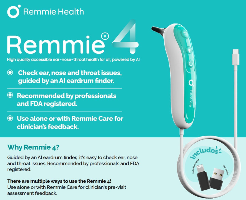 Remmie 4 Portable Otoscope